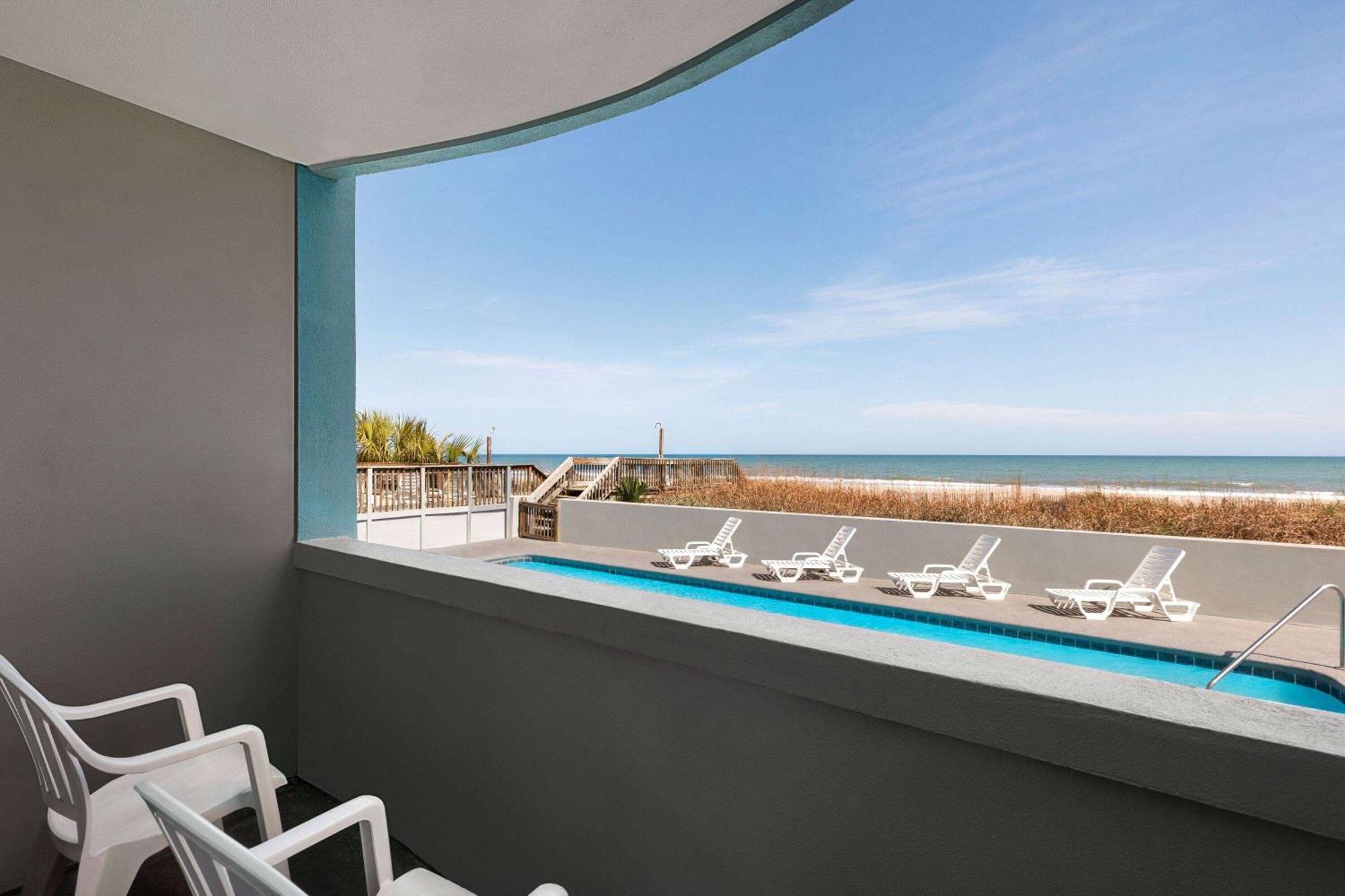 Days Inn By Wyndham Myrtle Beach-Beach Front Ngoại thất bức ảnh